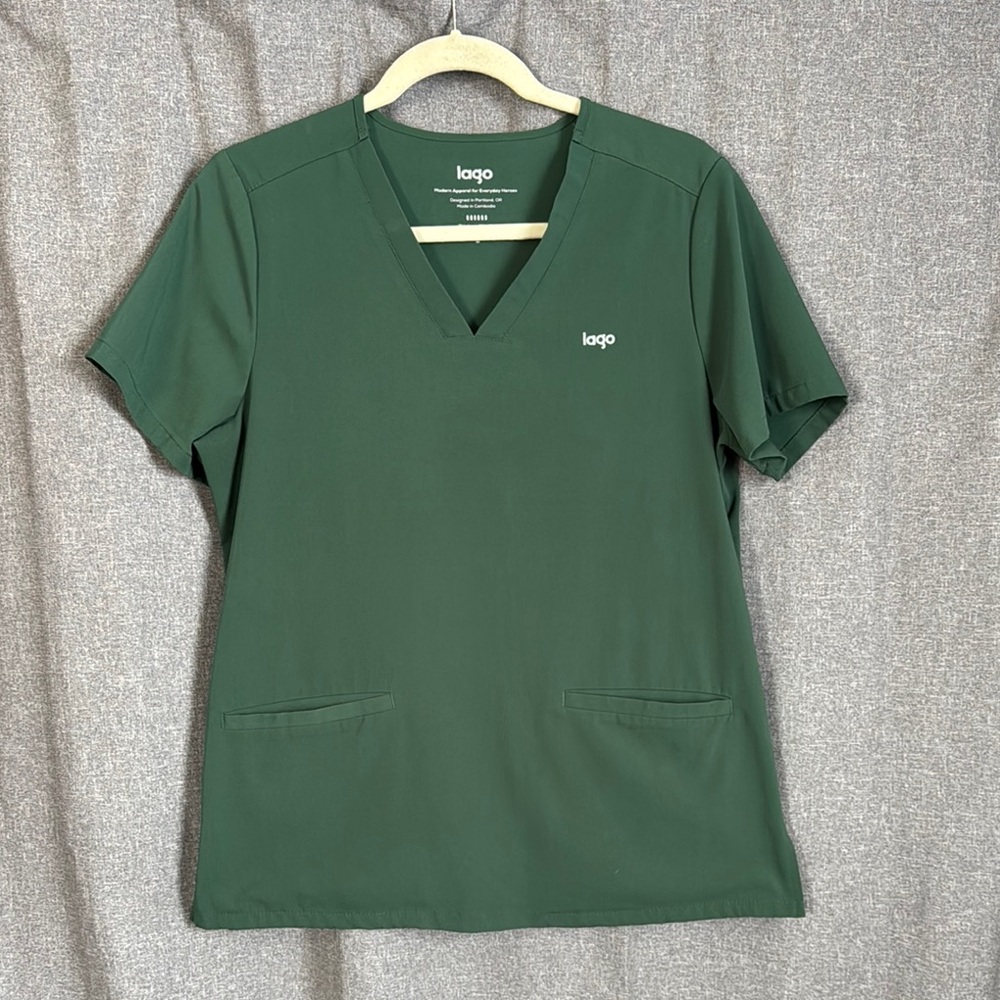 Lago Green Scrub Set